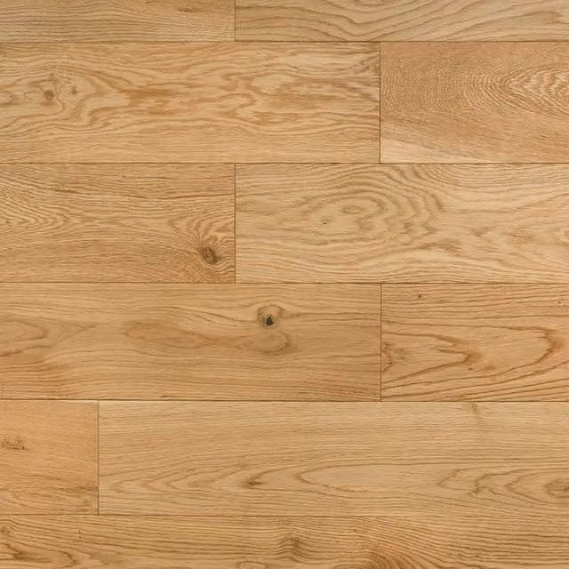 Parkstone Light Oak Wood Effect Vinyl Plank Flooring in Beige
