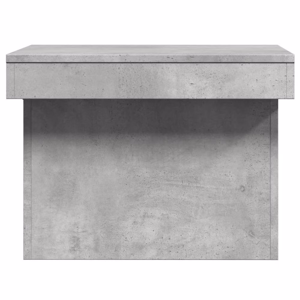 Berkfield Home Decorative Coffee Table in Concrete Grey, W/D/H: 100 x 55 x 40 cm – 2