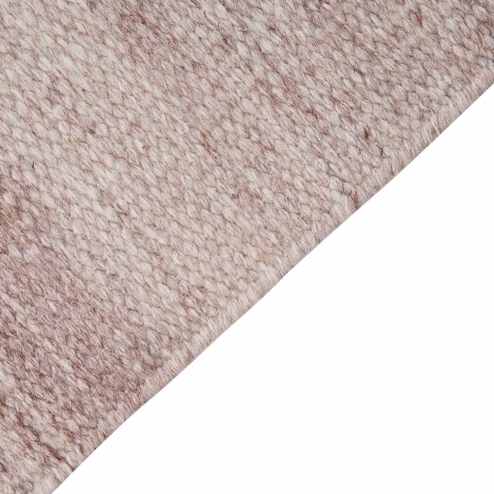 Wyld and Coco Red and Pink Light Indoor Outdoor Flat Weave Rug with Fringes, W: 80 cm, L: 150 cm – 3