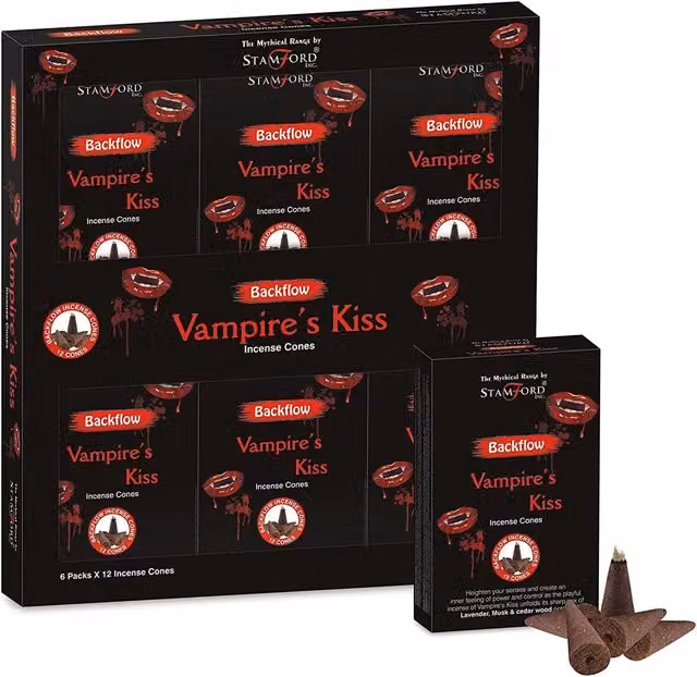 Stamford Mythical Backflow Cones Vampire Kiss in Brown
