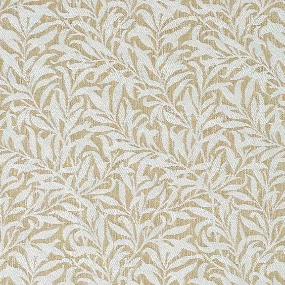 William Morris At Home Willow Bough Woven Fabric in Blue and Multicolour