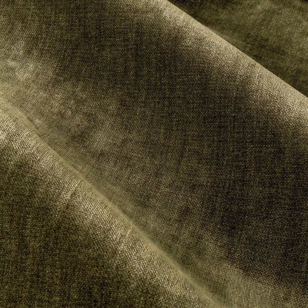 Yard Heavy Chenille Blackout Eyelet Curtain Pair in Green, Width: 117 cm, Drop: 183 cm – 4