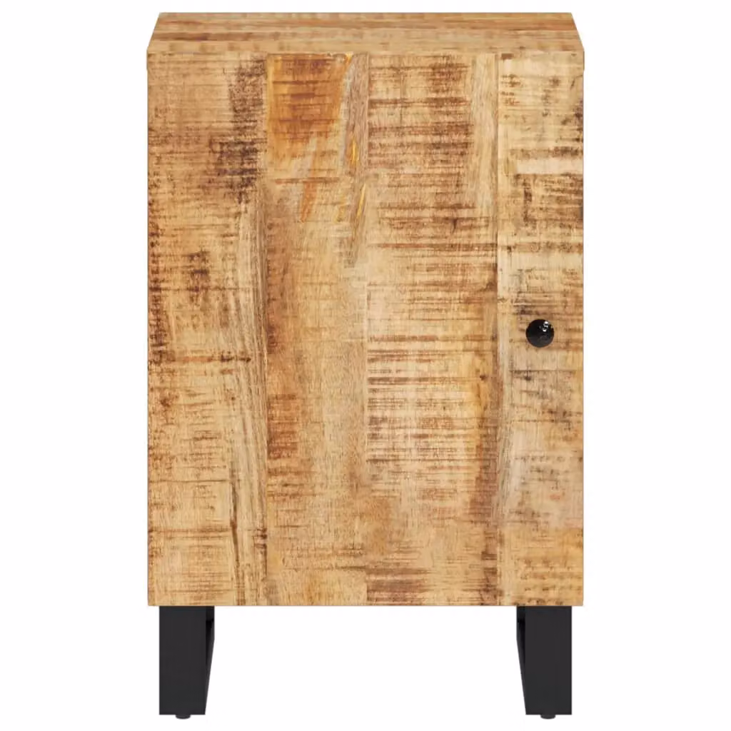 Berkfield Home Brown Mango Wood Bathroom Cabinet W/D/H: 38 x 33 x 58 cm – 3