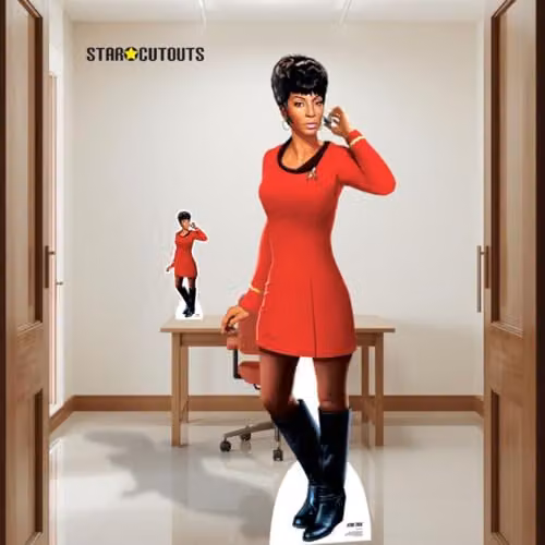 Star Cutouts SC4675 Uhura Cardboard Cut Out, Height: 167 cm – 4