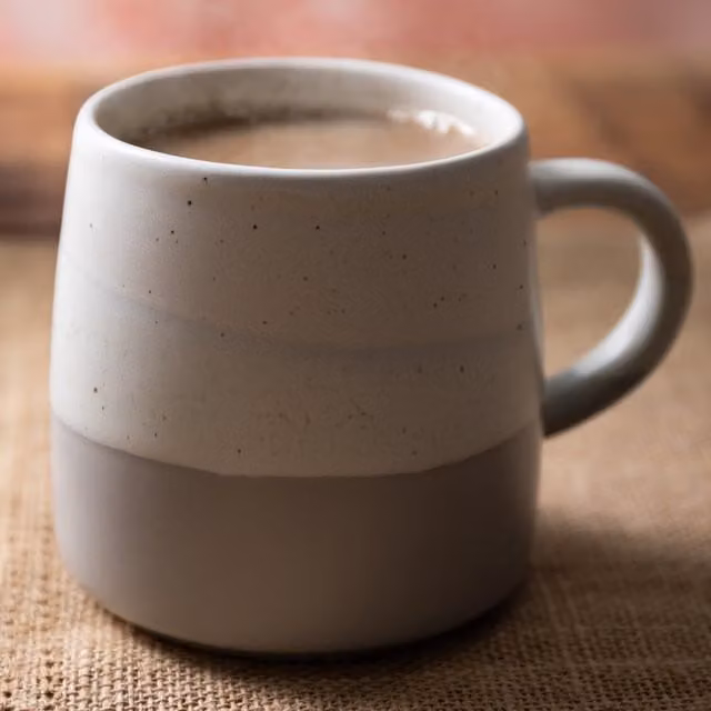 La Cafetiere White and Blue Ceramic Stoneware Mug, 0.4 l