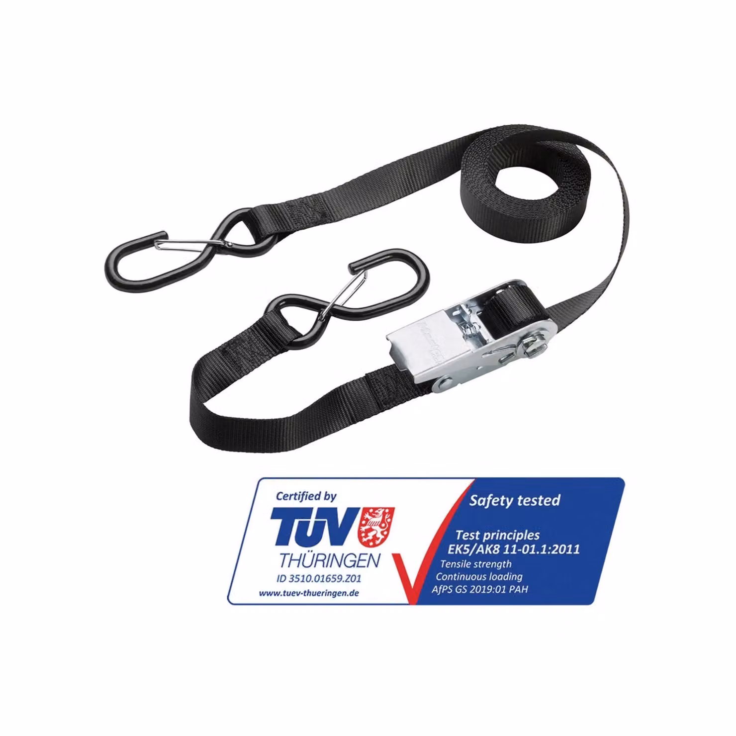 Master Lock Black and Silver Ratchet Spring Clamp Tie-down – 2