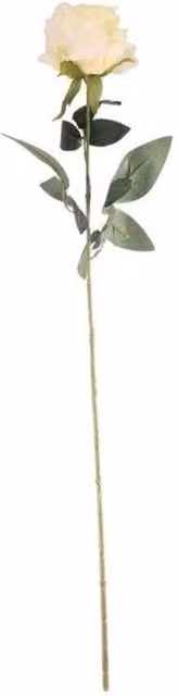 KDMD Yellow Arundel Rose 4 Pack Artificial Flowers