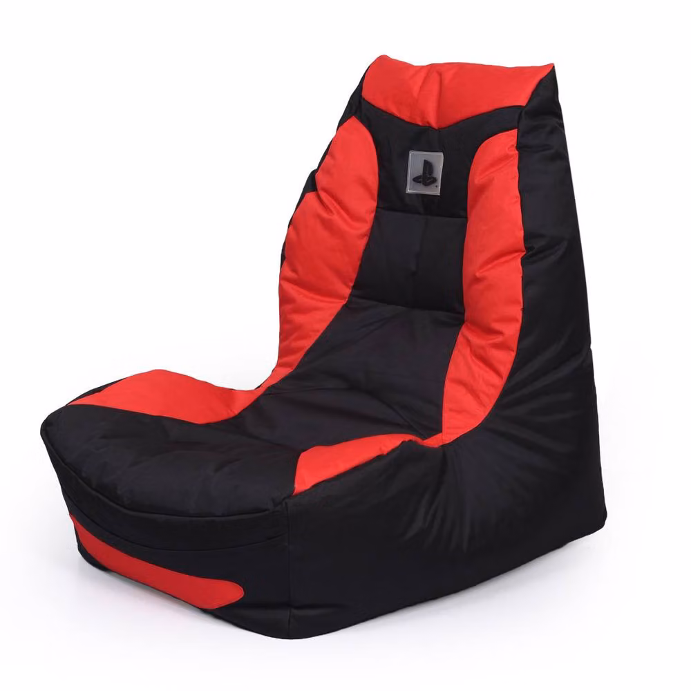 Kaikoo PSP Teen Gaming Beanbag Chair in Black Fabric – 3