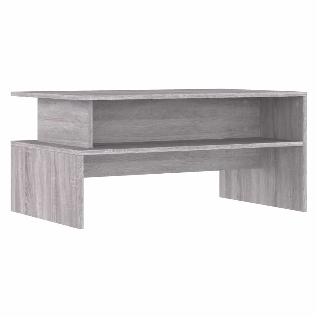 Berkfield Home Grey Sonoma Coffee Table, W/D/H: 90 x 55 x 42.5 cm – 2