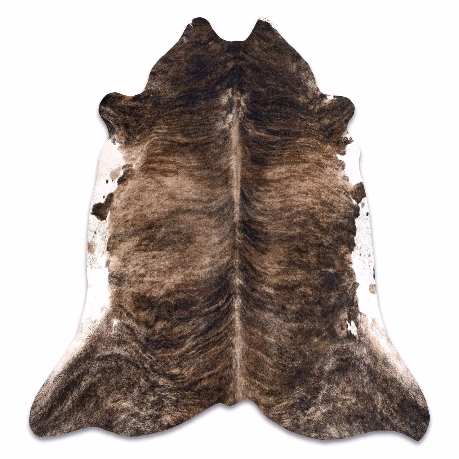 RugsX Brown Cow Hide Style Animal Print Rug, W: 150 cm, D: 100 cm – 2