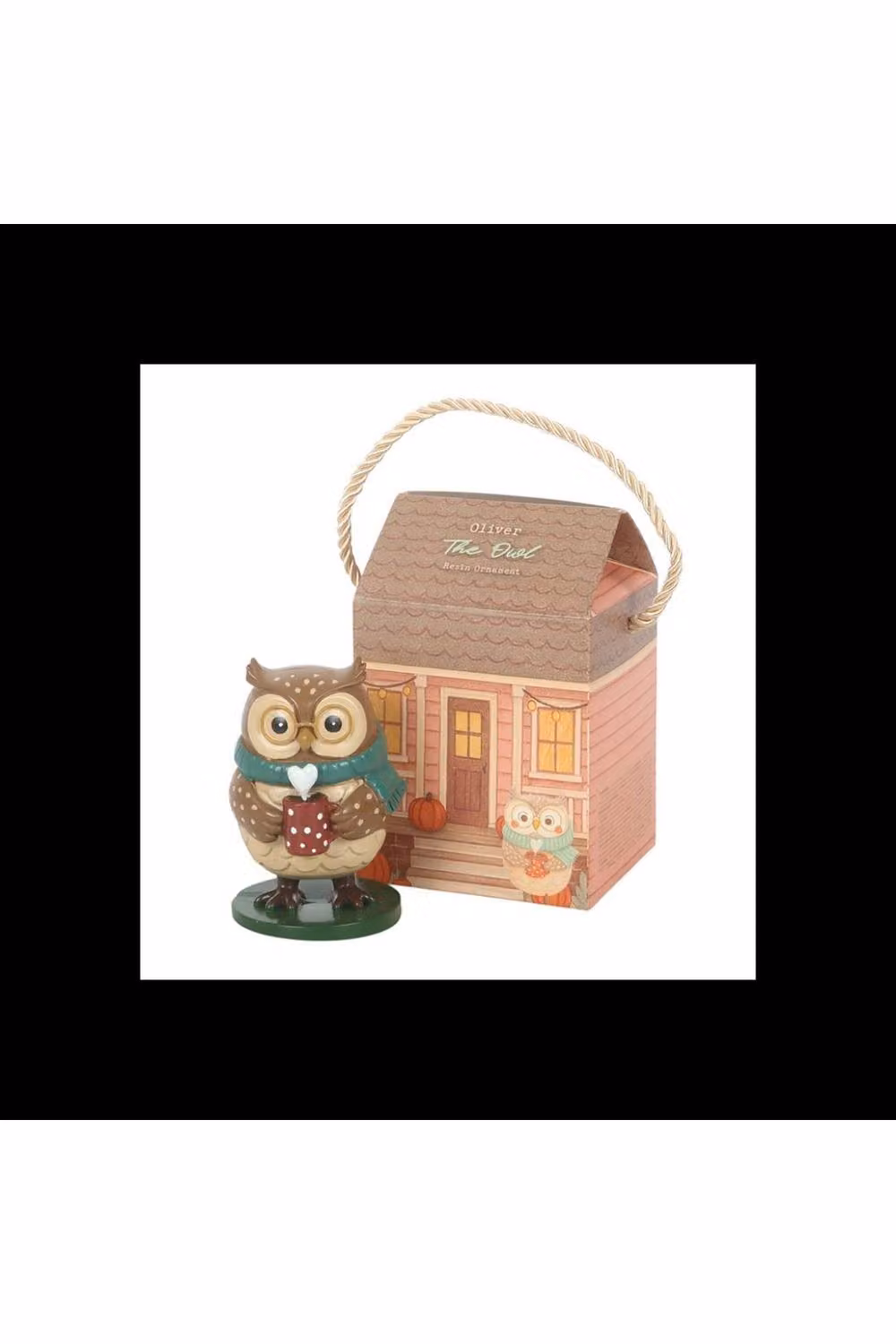 KDMD Oliver Owl Multicolour Resin Tabletop Ornament – 2