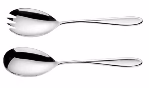 Arthur Price Sophie Conran Rivelin Stainless Steel Salad Servers in Silver – 1
