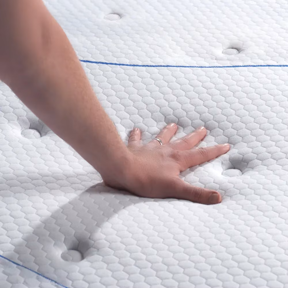 SleepSoul Air Open Coil Spring Mattress, Double, White – 4
