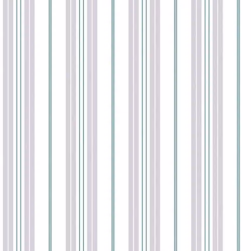 Galerie Deauville G23310 Striped Abstract Wallpaper in Mauve, White and Green