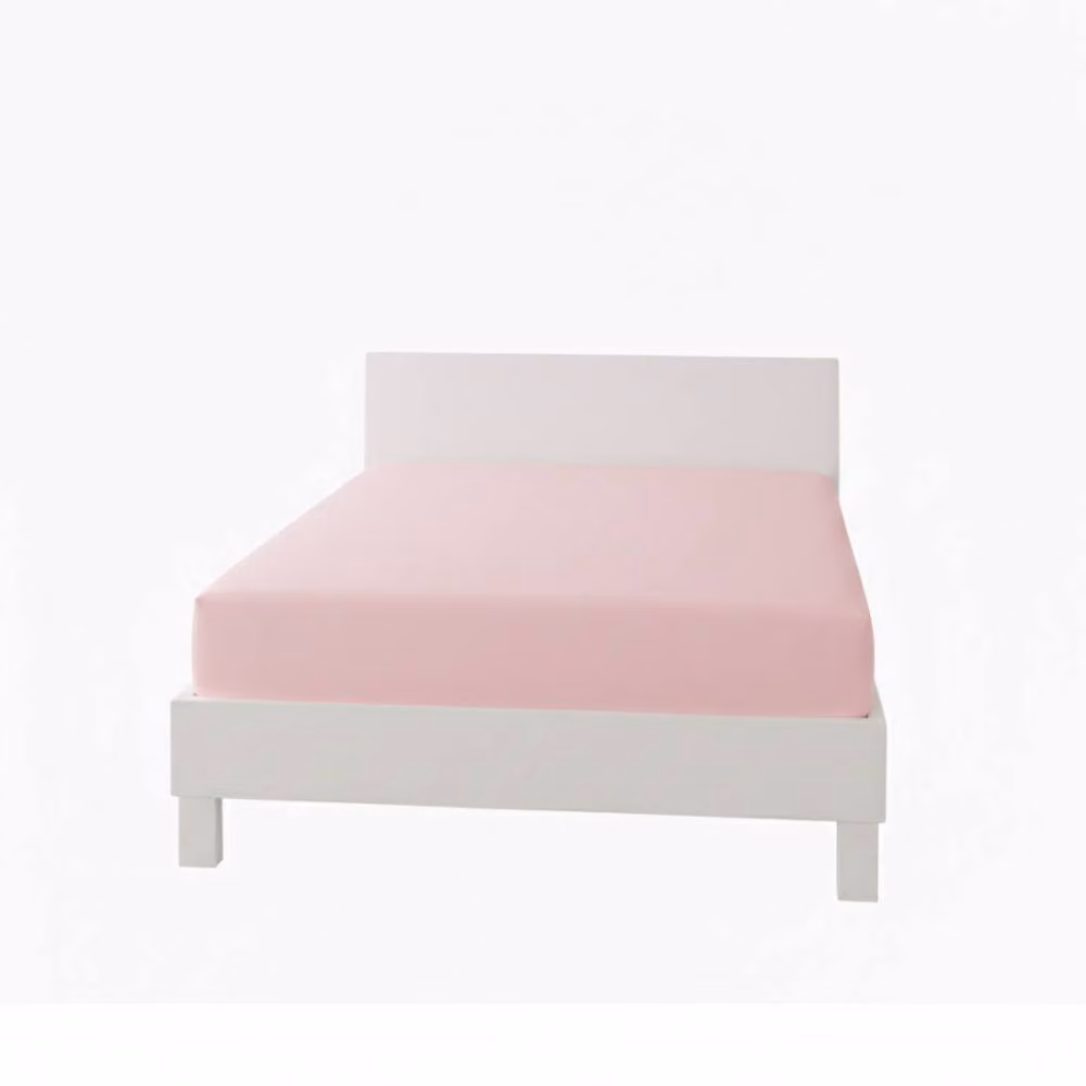 Snug City Pink Polycotton Extra Deep Fitted Sheet, Small Double, Depth: 40 cm – 2