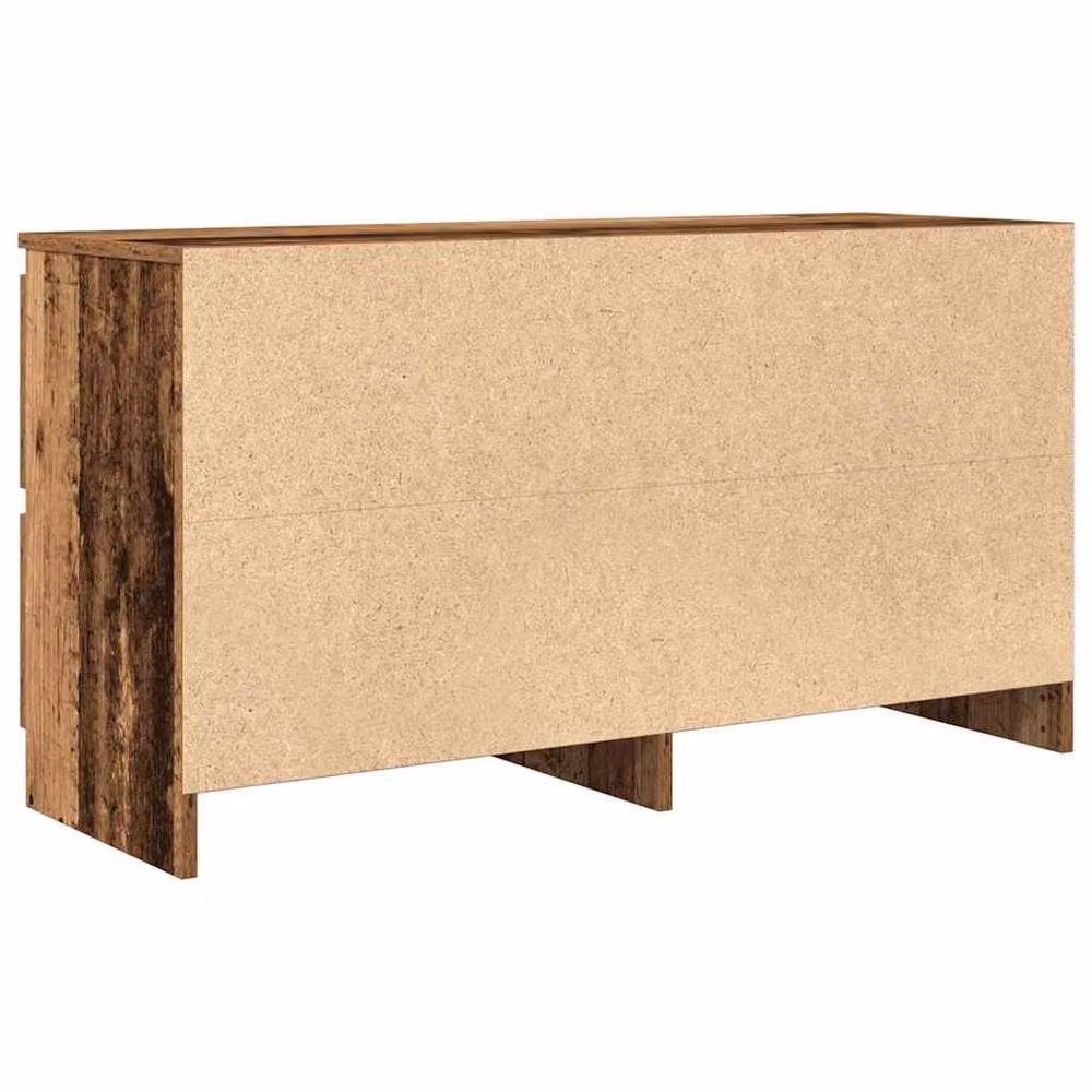 Berkfield Home Rustic Old Wood TV Cabinet in Brown, W/D/H: 100 x 35 x 54 cm – 5