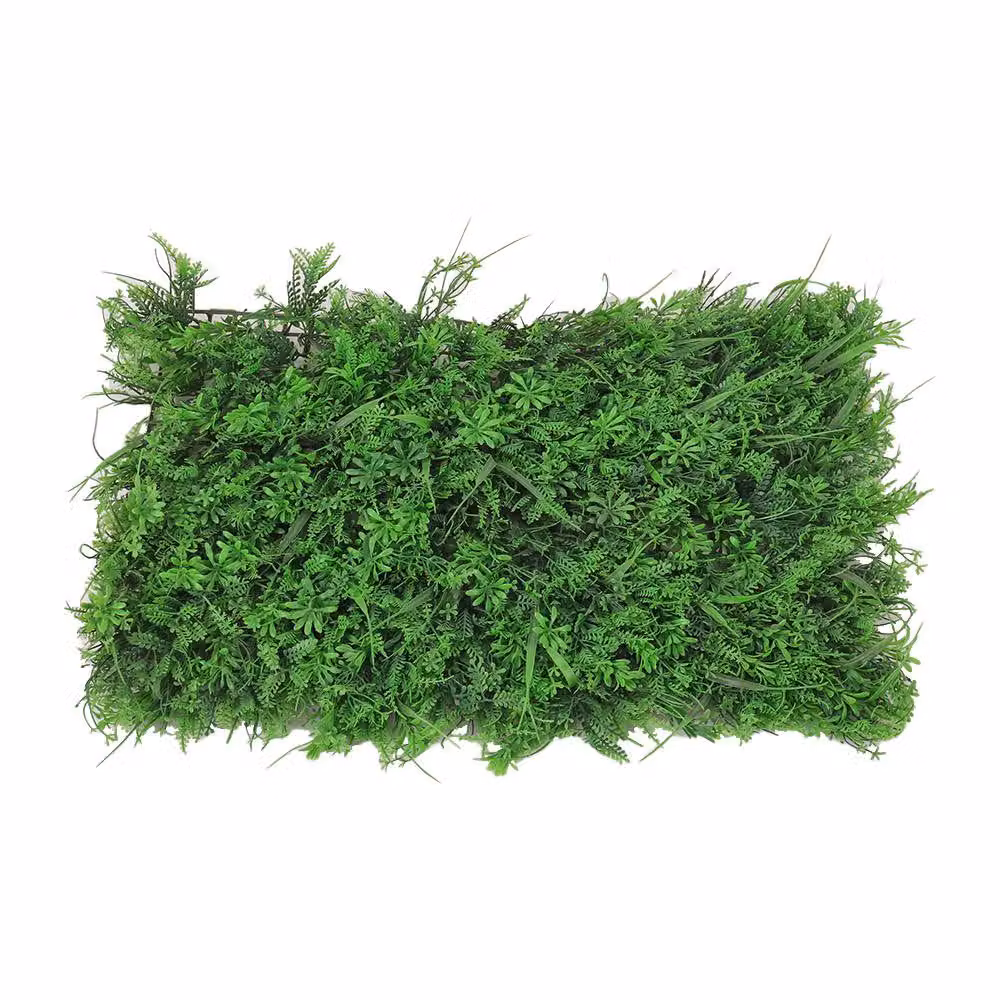ExtraStar Green Artificial Ivy Grass Wall Panel with Plastic Base – 3