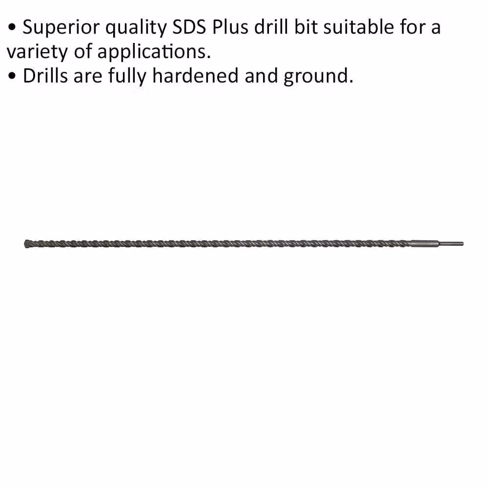 Loops SDS Plus Drill Bit, Silver, Diameter: 22 mm, Length: 1000 mm – 2