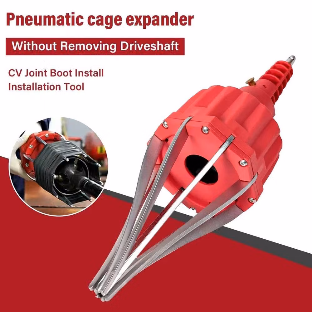 FLAVORA Red Air Powered Pneumatic CV Boot Stretcher for Joint Fitting Installation – 3
