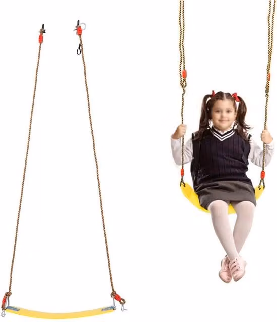 Hygrad Childrens Garden Baby Swings in Yellow