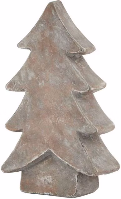 KDMD Siena Brown Ceramic Tabletop Christmas Tree