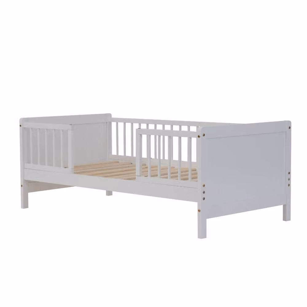 Nöa and Nani Anni Toddler Bed in White Lacquered Solid Wood – 3