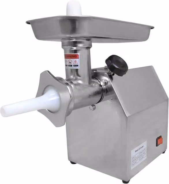 KuKoo Commercial Stainless Steel Meat Grinder and Sausage Stuffer in Silver – 2