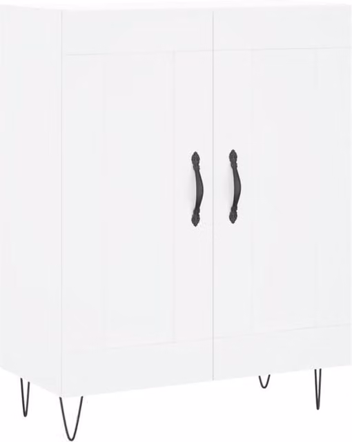 Berkfield Home Classic White Sideboard, W/D/H: 69.5 x 34 x 90 cm – 1