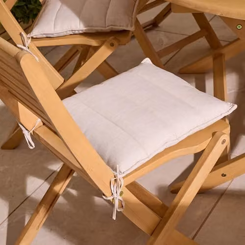 Rowlinsons Ashdown Eight Seater Round Wooden Dining Set in Brown and Sand – 2