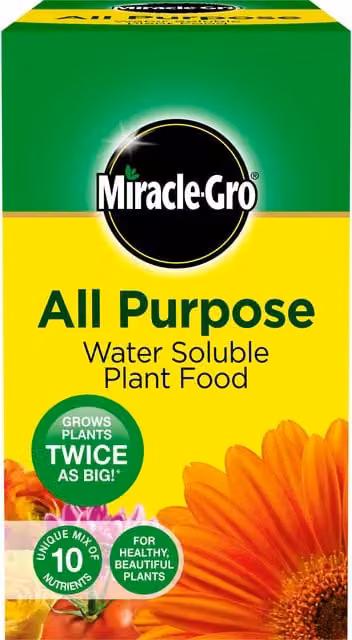 Miracle-Gro Liquid Plant Food for Ornamental Gardens, 360 ml, Multicolour