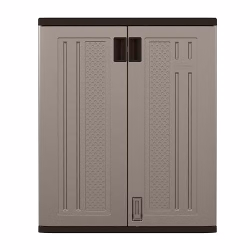 Rowlinsons Haven Base Storage Cabinet in Grey, W: 76 cm, D: 51 cm, H: 91 cm – 2