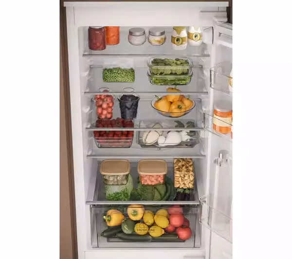 Hotpoint White Built In Static Top Freezer Fridge Freezer with 273L Capacity – 2