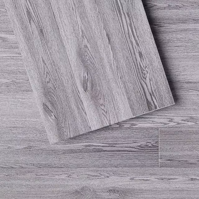 Komore 14 Piece Wood Look SPC Vinyl Flooring in Grey