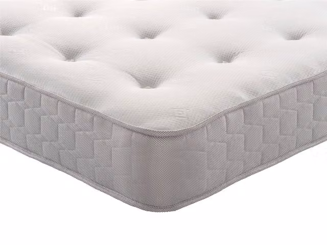 Essential Everyday Single Pocket Spring Mattress in White, W/D/H: 90 x 200 x 21 cm – 1