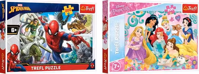 Trefl Disney Marvel and Princess 200 Piece Multicolour Jigsaw Puzzle