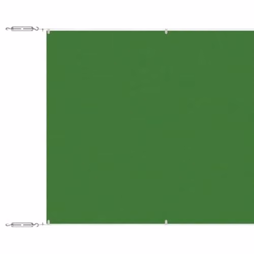 vidaXL Vertical Awning in Light Green Polyester Fabric, W/H: 60 x 600 cm – 1