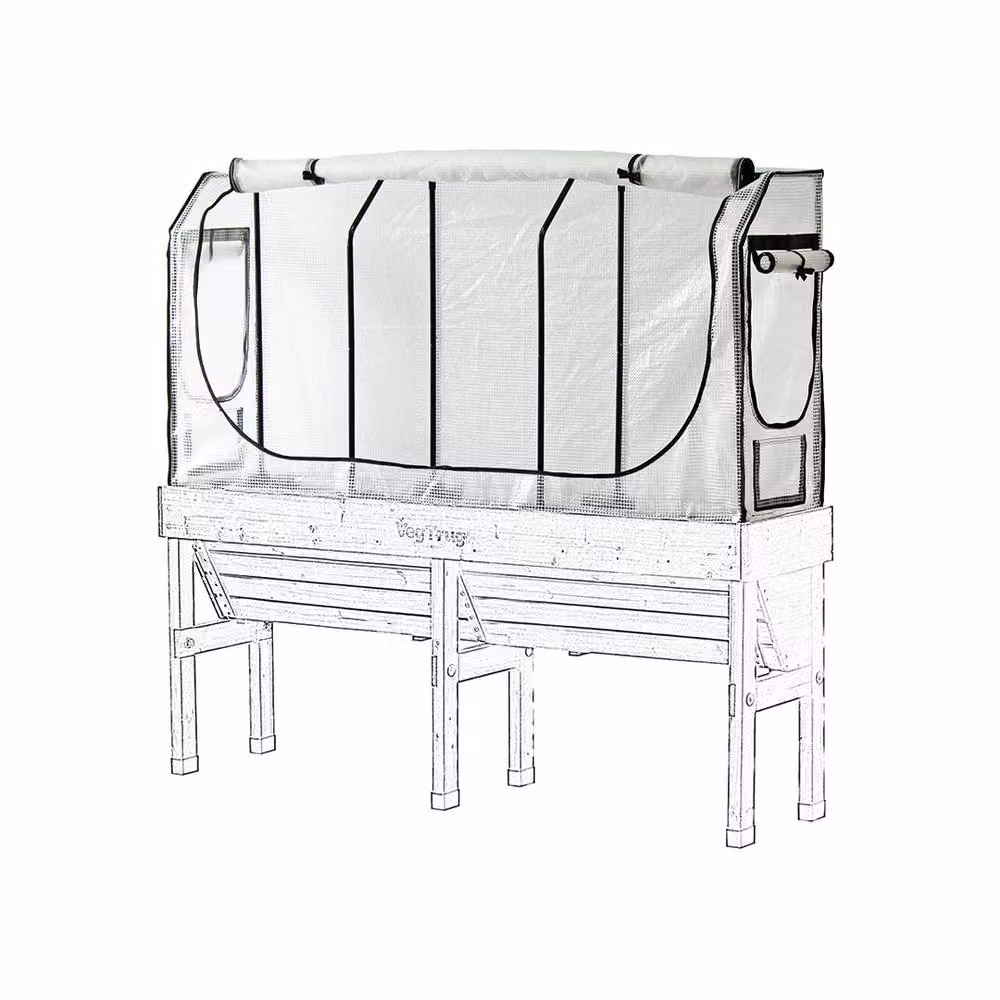 VegTrug Wallhugger Medium Wall-Mounted Frames and Covers in Multicolour – 2