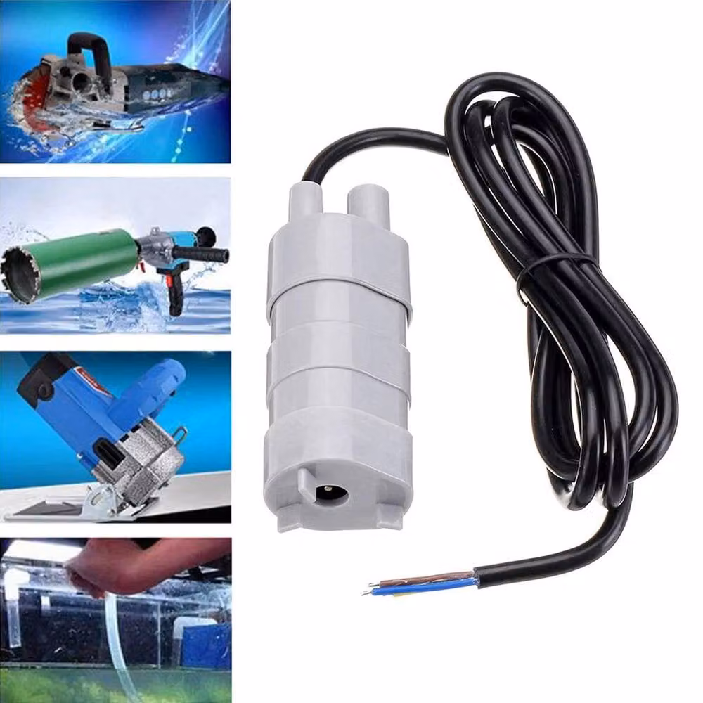 NESTLUNE 12V High Flow Submersible Water Pump in Grey – 4