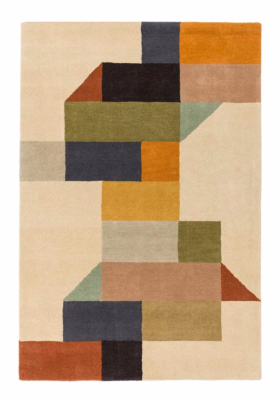 The Rug Shop UK Multi Abstract Luxurious Easy To Clean Rug, Multicolour, W: 160 cm, L: 230 cm – 5