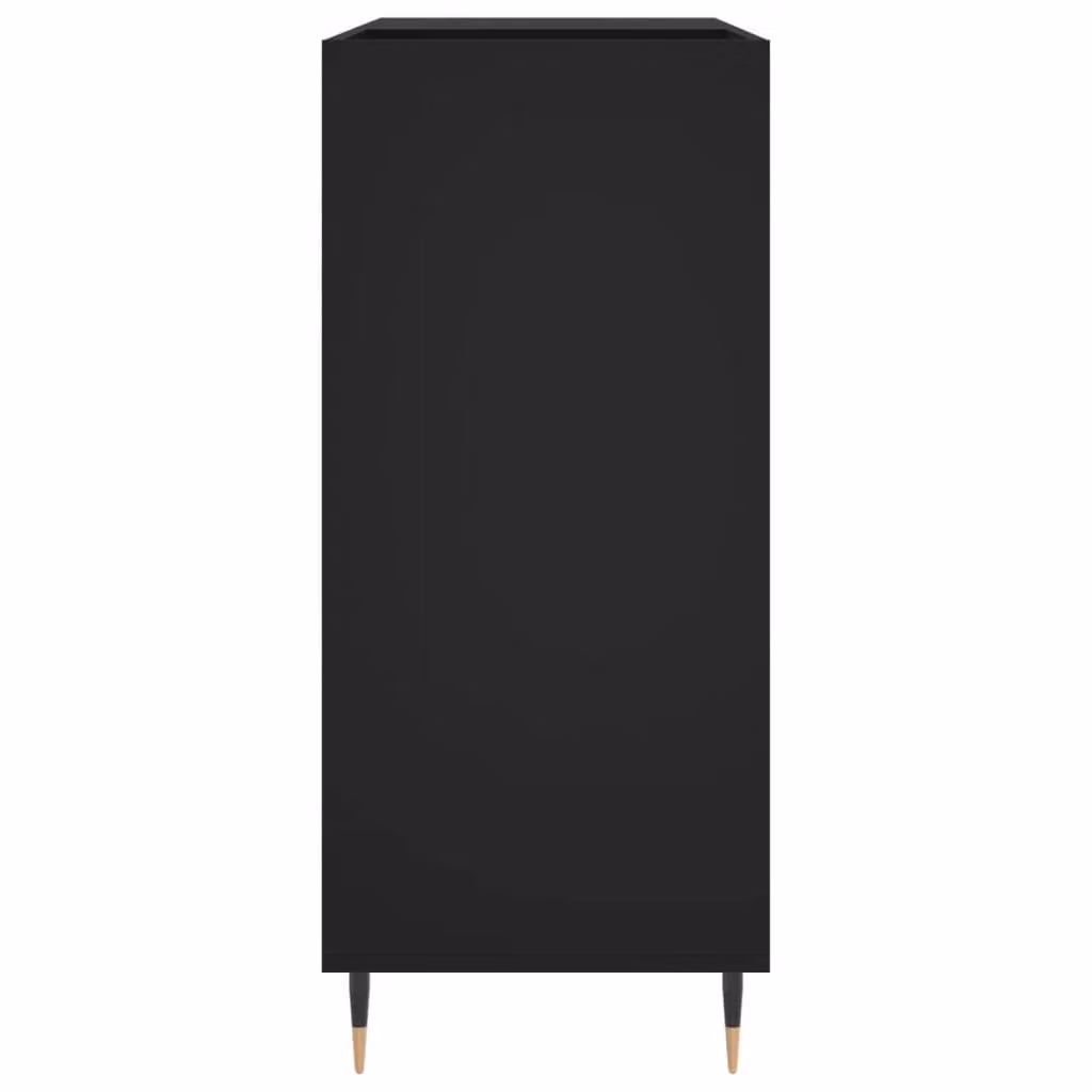 Berkfield Home Industrial Record Cabinet in Black, W/D/H: 84.5 x 38 x 89 cm – 4