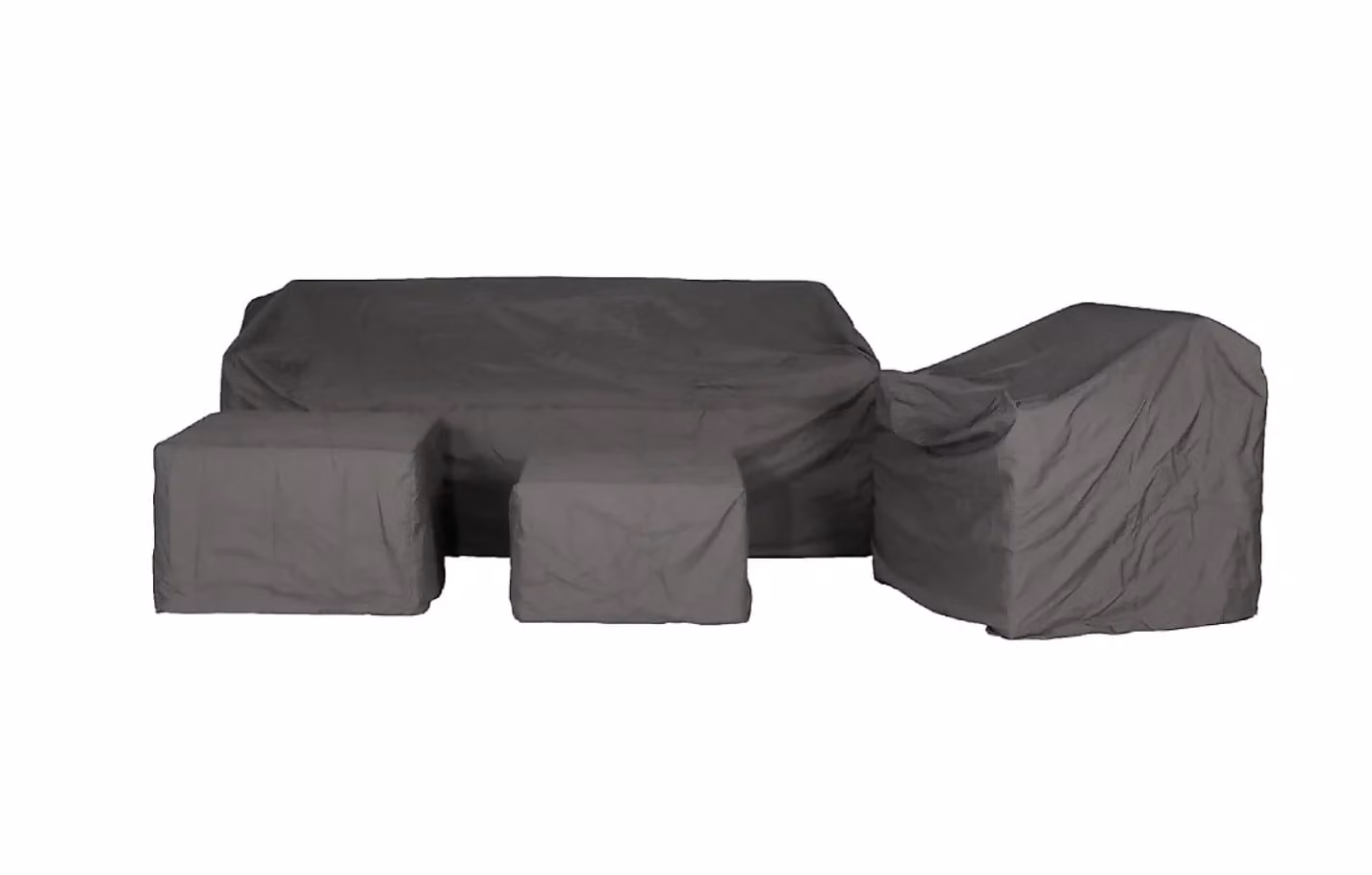 MINT Outdoor Grey Water Repellent Corner Sofa Cover