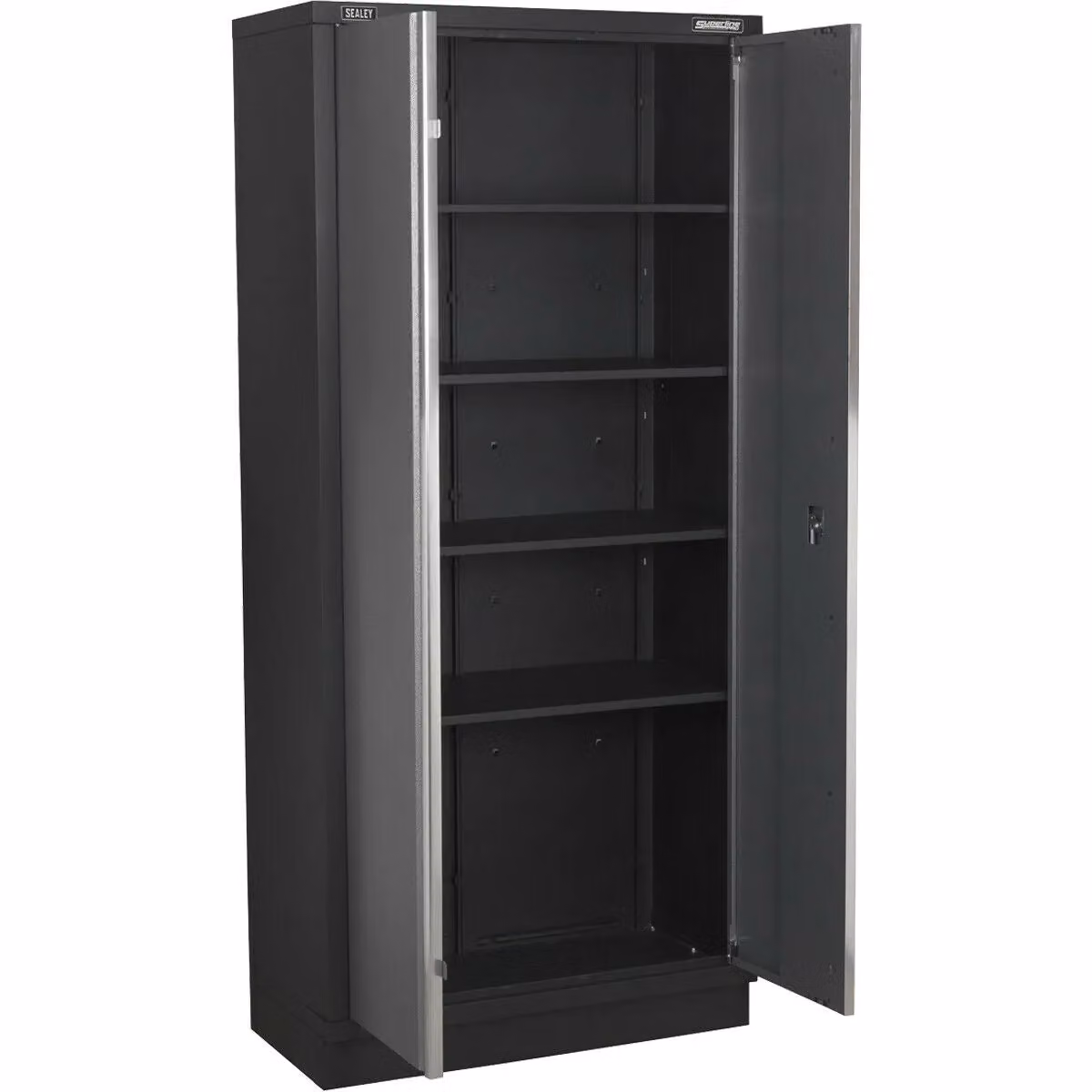 Loops Multicolour Modular Full Height Metal Floor Cabinet with Double Hinged Doors and Internal Shelves, W/D/H: 91.5 x 46.0 x 200.0 cm – 3