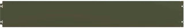 Berkfield Home Lawn Edgings, 10 Pieces, Olive Green, Cold-rolled Steel, 15 x 103 cm