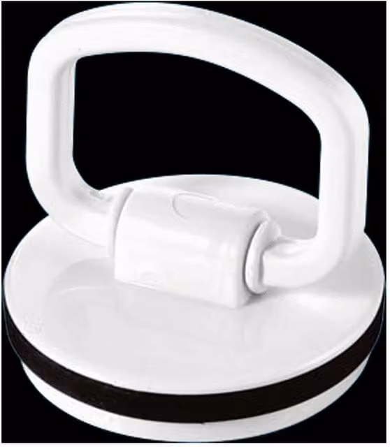 McAlpine WP2H White Plastic Plug with Rubber Seal and Handle – 1