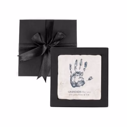 Zeller Present Grandads Like You Blue Marble Coaster Gift Box