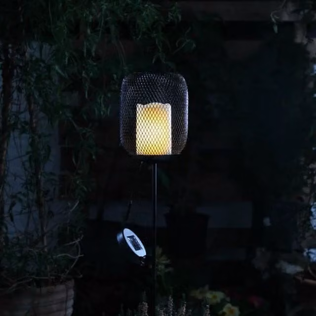 Noma Black Wire Mesh Stakelight