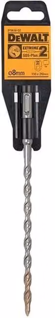 DeWalt SDS Plus Extreme 2 Carbide Tipped Drill Bit in Silver and Multicolour