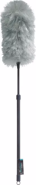 JVL Extendable Synthetic Duster with Telescopic Handle - Grey