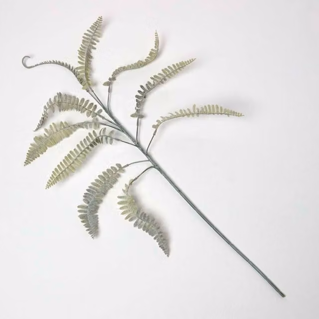Homescapes Artificial Royal Fern Branch, Green, Height: 80 cm