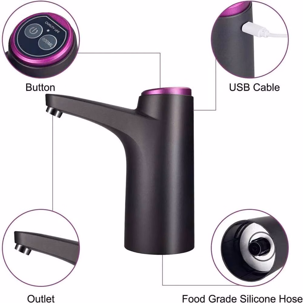 Kelvenix Electric Water Bottle Pump in Black – 5